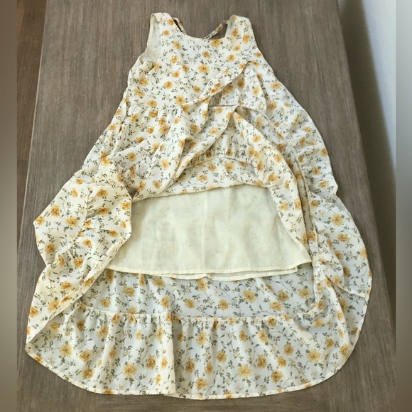 Hayden Girls Floral Tiered Maxi Pocket Dress - Picture 13 of 16